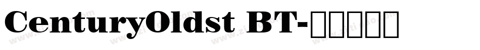 CenturyOldst BT字体转换